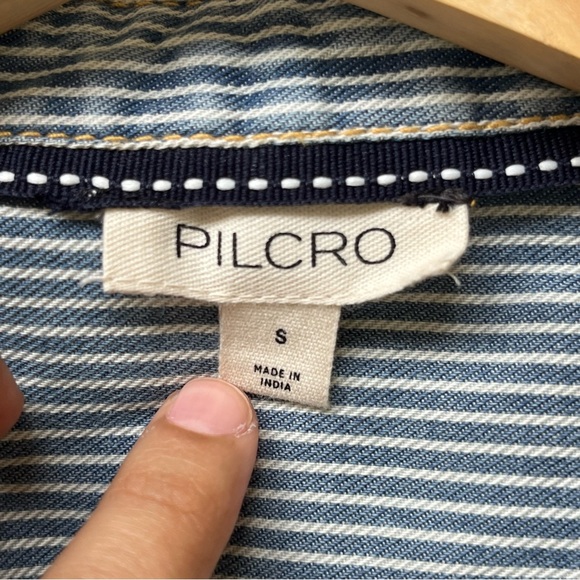 PILCRO Anthropologie Side-Tie Tank Top Striped - Picture 10 of 11